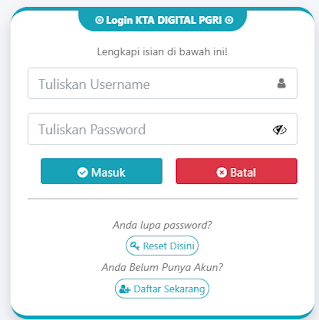 Register PGRI Bulukumba - Persatuan Guru Republik Indonesia Cabang Bulukumba